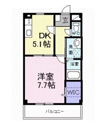 ユングフラウⅡの物件間取画像